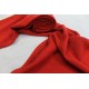 K242 Gorgeous Terracotta Color 100% Pashmina Knitted Scarf 12" x 60" Made in Nepal